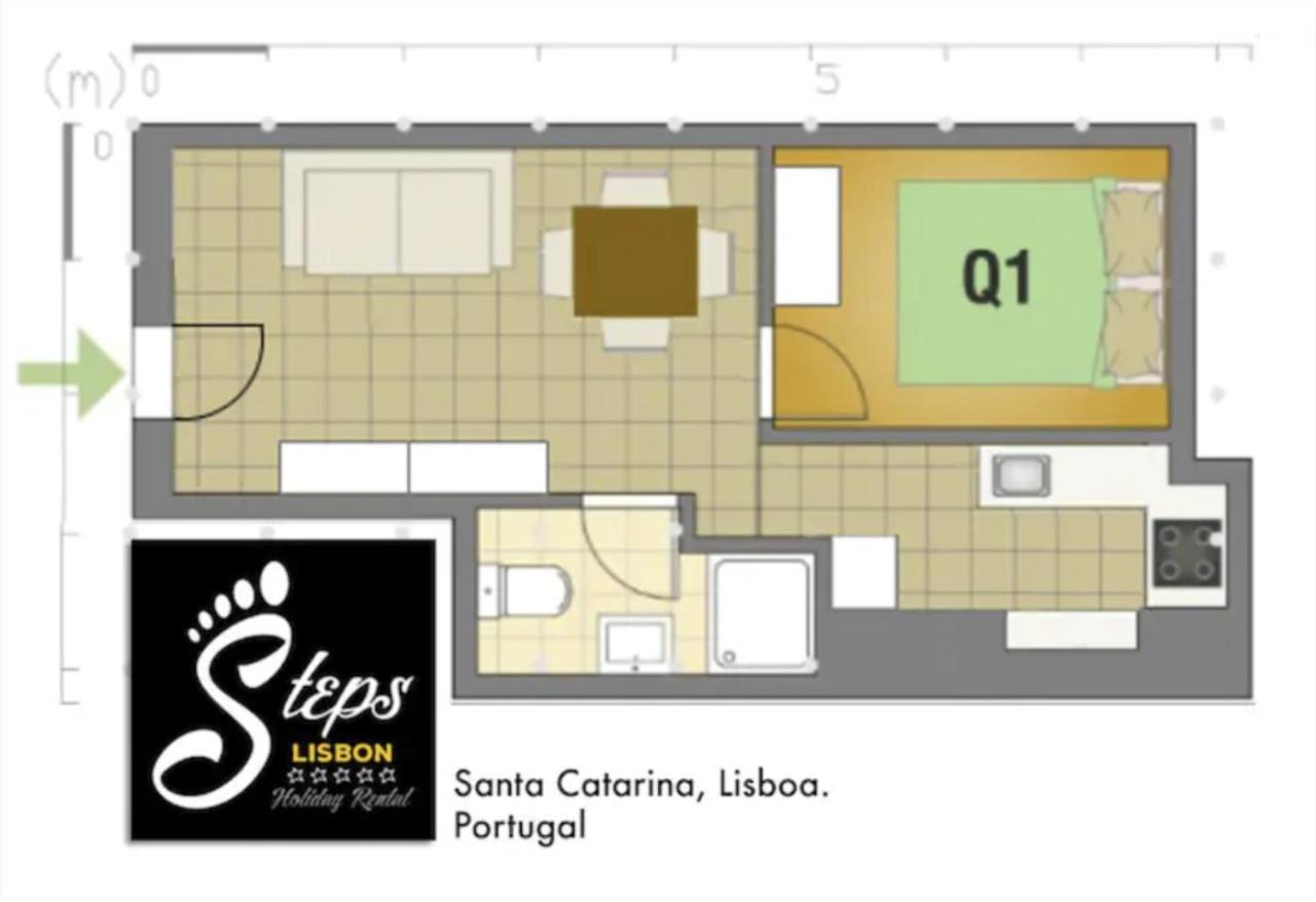 Steps Lisbon 아파트 외부 사진